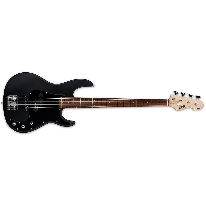 ESP LTD AP-204 Black Satin BLKS Electric Bass Guitar AP 204 AP204 + FREE GIG BAG! image 1