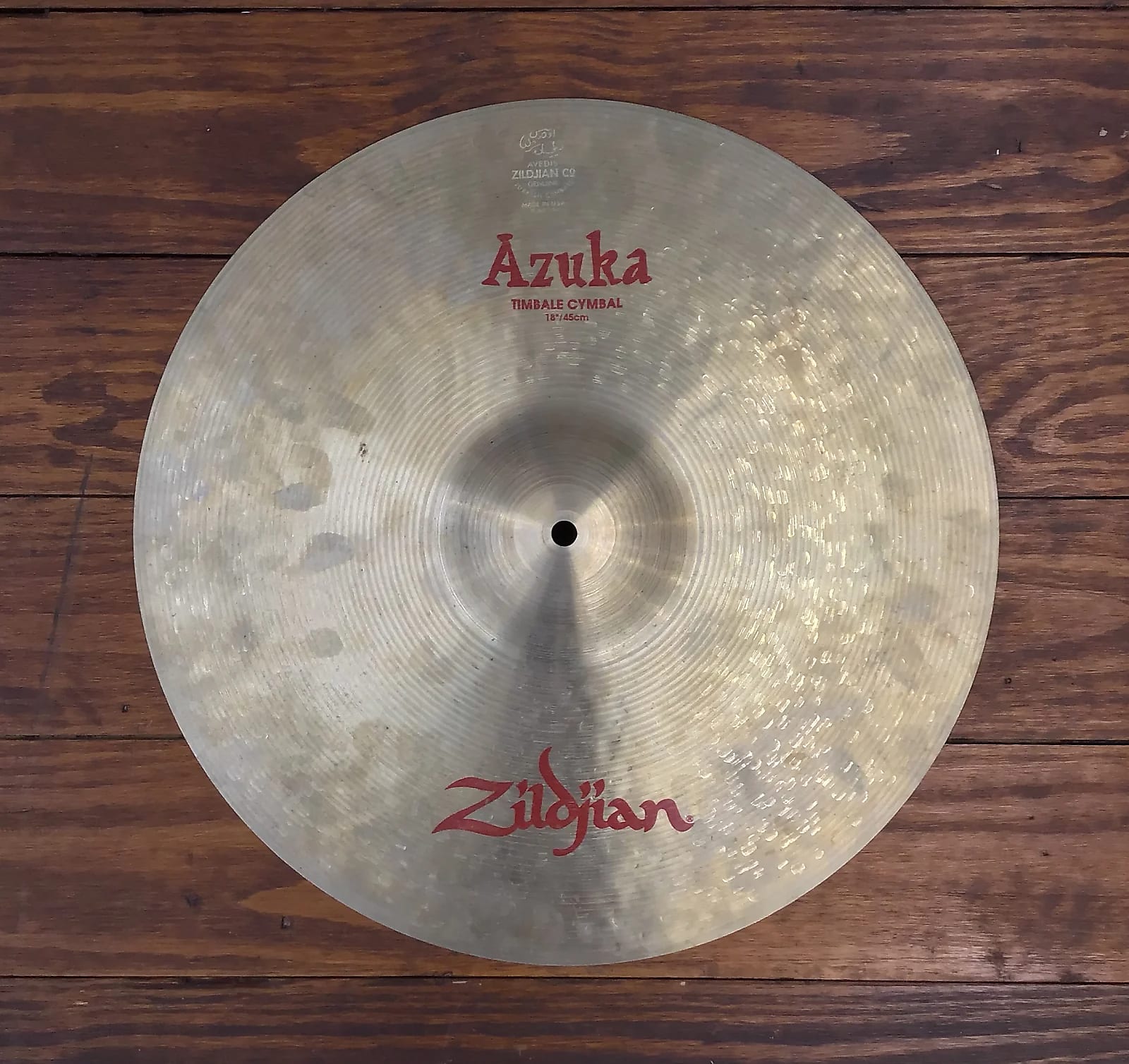 Zildjian 18" Azuka Timbale Cymbal Reverb