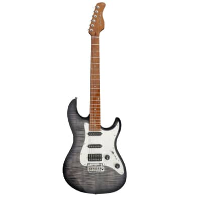 Sire Larrt Carlton sire S7 FM TBK Trans black  chitarra elettrica HSS NERO for sale