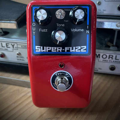 Tru-Fi Super Fuzz Version 2 Guitar Pedal Red image 1