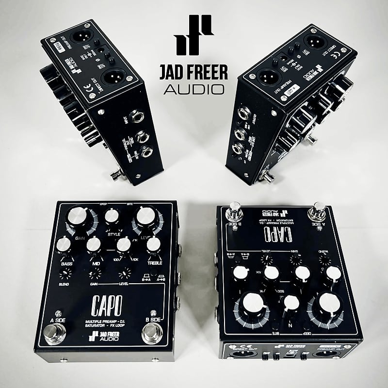 ベース Jad Freer Audio CAPO BASS PREAMP CAPO – Multiple Preamp | Jad Freer Audio