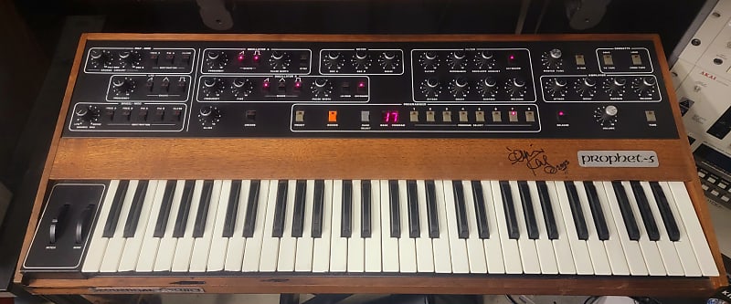 Sequential Prophet 5 Rev3.2 Owned By Dwayne Goettel Of SKINNY PUPPY. image 1