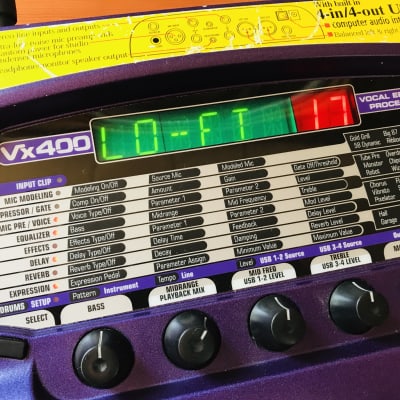DigiTech Vx400 Vocal Effects Processor, works, USB interface DigiTech Vx400 Vocal Effects Processor, works, USB interface