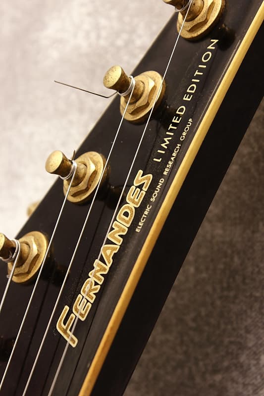 Fernandes TEJ-55G Black 1992 | Reverb
