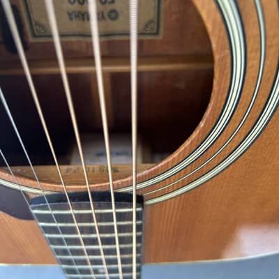 Yamaha FG-200 Jumbo Dreadnought Natural | Reverb