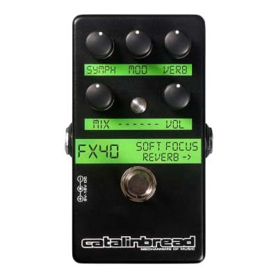 Catalinbread FX40 ソフトフォーカスリバーブ　新品・未使用 Amazon.com: Catalinbread FX40 Soft Focus Shoegaze Reverb Pedal