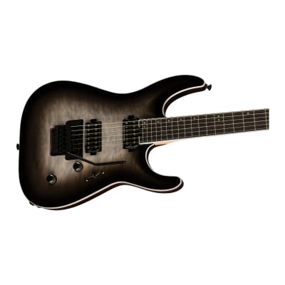 Jackson Pro Plus Series Dinky DKAQ 24-Frets 6-String Electric Guitar with Floyd Rose 1000 Series Double-Locking Tremolo (Right-Handed, Ghost Burst) image 3