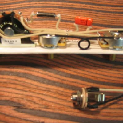 K D Paulus Guitar Parts Esquire Wiring Harness – Modded Eldred with True Bypass - Premium Parts image 2
