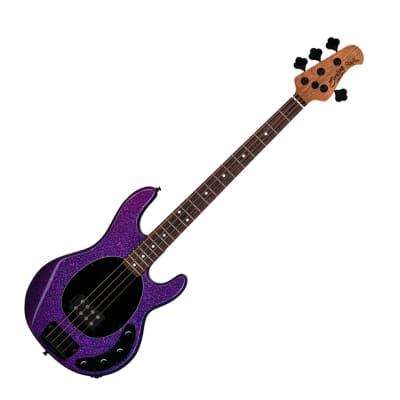 Sterling by Music Man StingRay RAY34 Bass Guitar - Purple Sparkle - B-Stock for sale