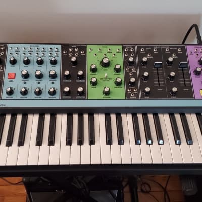 Moog Matriarch 49-Key Semi-Modular Analog Synthesizer 2019 - Present - Black / Multi-Colored Panel