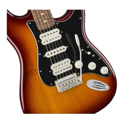 Fender Player Stratocaster HSH 6-String Electric Guitar (Right-Handed, Tobacco Sunburst) image 2