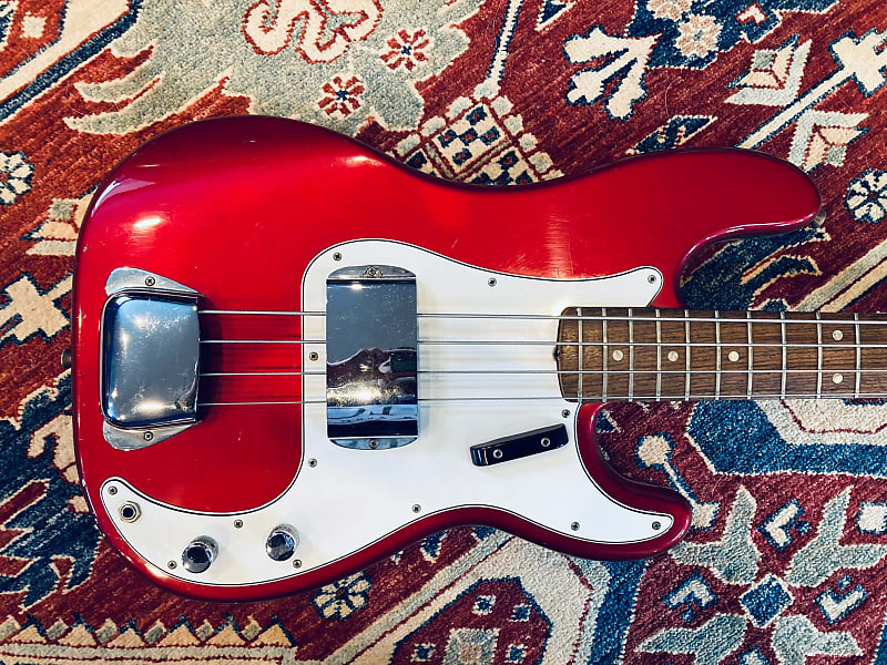 Fender Precision Bass 1966 Candy Apple Red image 1