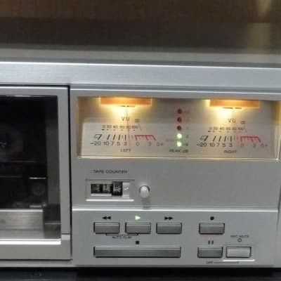 NICE VINTAGE SONY TC-K55 CASSETTE DECK PLAYBACK IS VERY GOOD BUT HAS A RECORDING ISSUE image 1