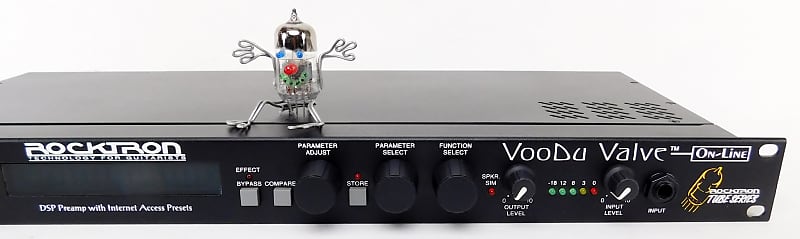 Rocktron VooDu Valve チューブ駆動 DSPプリアンプ Rocktron VooDu Valve チューブ駆動 DSPプリアンプ Rocktron