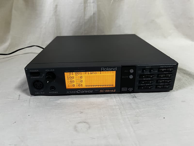 Roland SC-55 mkII mk2 Sound Canvas GS MIDI sound module New