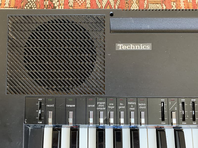 激レア！SX-k200 Technicsアナログ シンセサイザー Vintage Technics SX-K200 Keyboard - YouTube