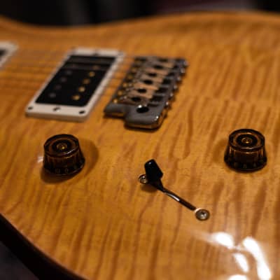 PRS Custom 24 Left Handed - 2015 30th Anniversary - 10 Top - Rare - Honey - Lefty - Great Condition image 12