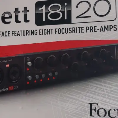 DTM・DAW scarlett 18i20 1st gen Rent a Focusrite Scarlett 18i20 1st Gen, Best Prices