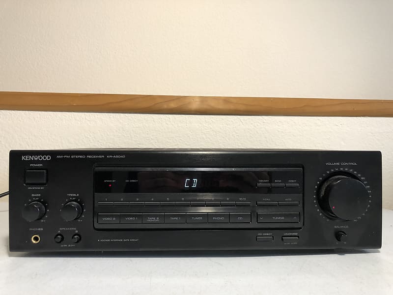 Kenwood KRA5040 Receiver HiFi Stereo Vintage Phono AM/FM Reverb