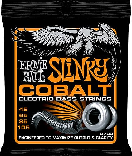 Ernie Ball Hybrid Slinky Cobalt Electric Bass Strings - 45-105 Gauge 2733 image 1