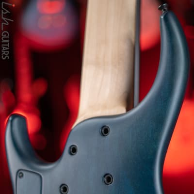 MTD 635-24 6-String Bass Quilt Maple Blue Burst Satin image 9