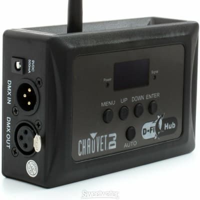 Chauvet DJ D-Fi Hub Compact 2.4Ghz DFI DMX Transmitter / Reciever for D-Fi-ready image 5