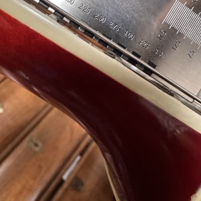 Hofner Verithin c 1960’s Cherry original vintage Germany höfner image 7