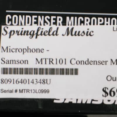 Samson MTR101 Condenser microphone image 3