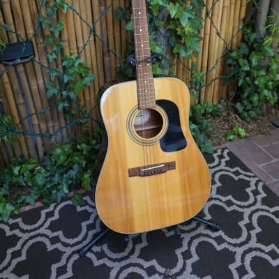 1996 GEORGE WASHBURN D-12S Acoustic Guitar w/Padded Soft Carry Case for sale