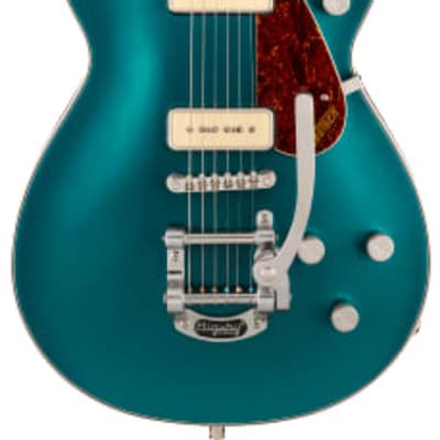 Gretsch G5210T-P90 Electromatic Jet Two 90 Electric w/ Bigsby, Petrol Finish image 1