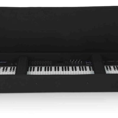 Gator Cases GK-88 Rigid EPS Foam Lightweight Case for 88 Note Keyboards with Wheels image 8