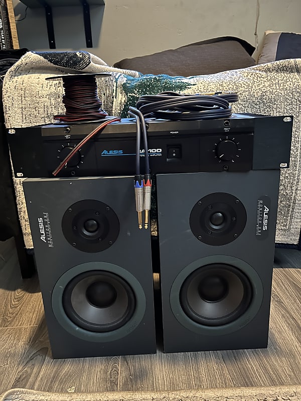 Alesis passive best sale studio monitors