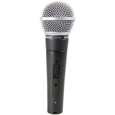 Shure SM58S Vocal Microphone with On/Off Switch B&H Photo