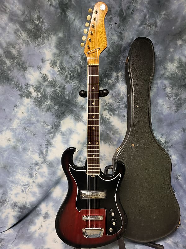 Vintage 1968 Decca DMI 199 Teisco Kawai Guyatone Redburst