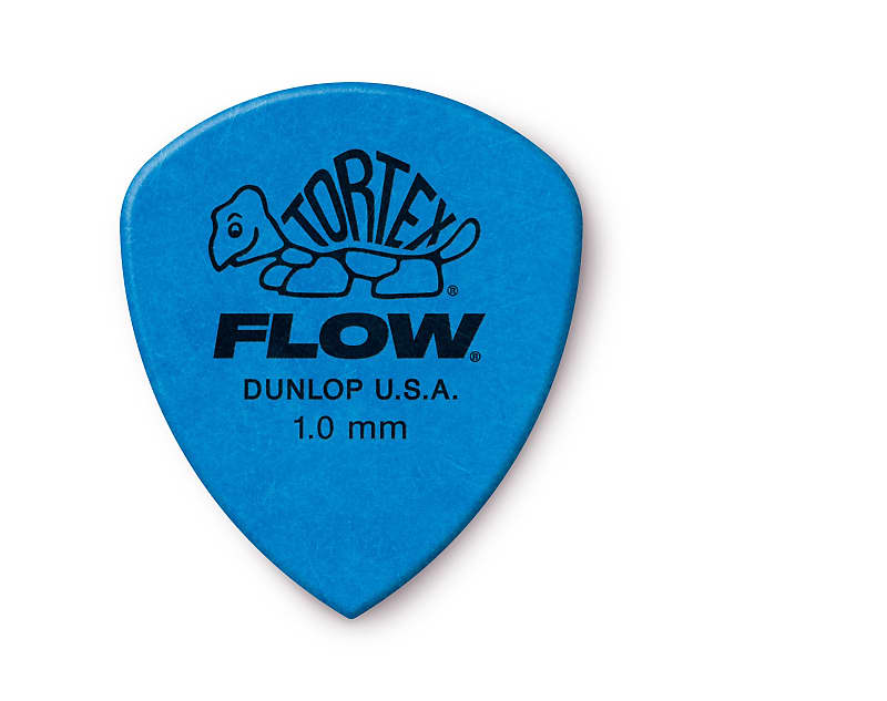 Dunlop 558P1.0 Tortex® Flow® Standard Picks 12 Picks image 1