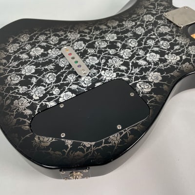 2018 Echopark Clarence Rose Left-Handed Electric Guitar USA w/OHSC image 14