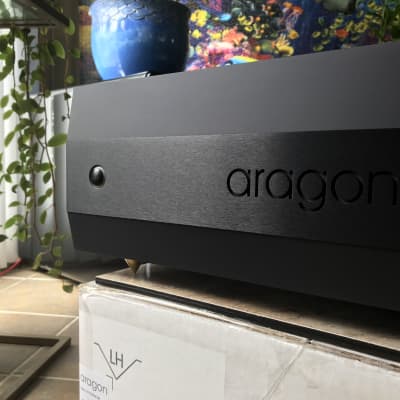 Aragon Iridium Mono-Block Reference Amplifiers 1 Pair In Black New Open-Box! 2022 image 6
