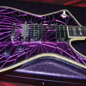 Ibanez PS2CM Paul Stanley Signature - Purple Mirror