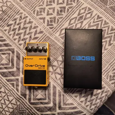 Boss OD-1X. Overdrive 2021 Mustard, Yellow image 1