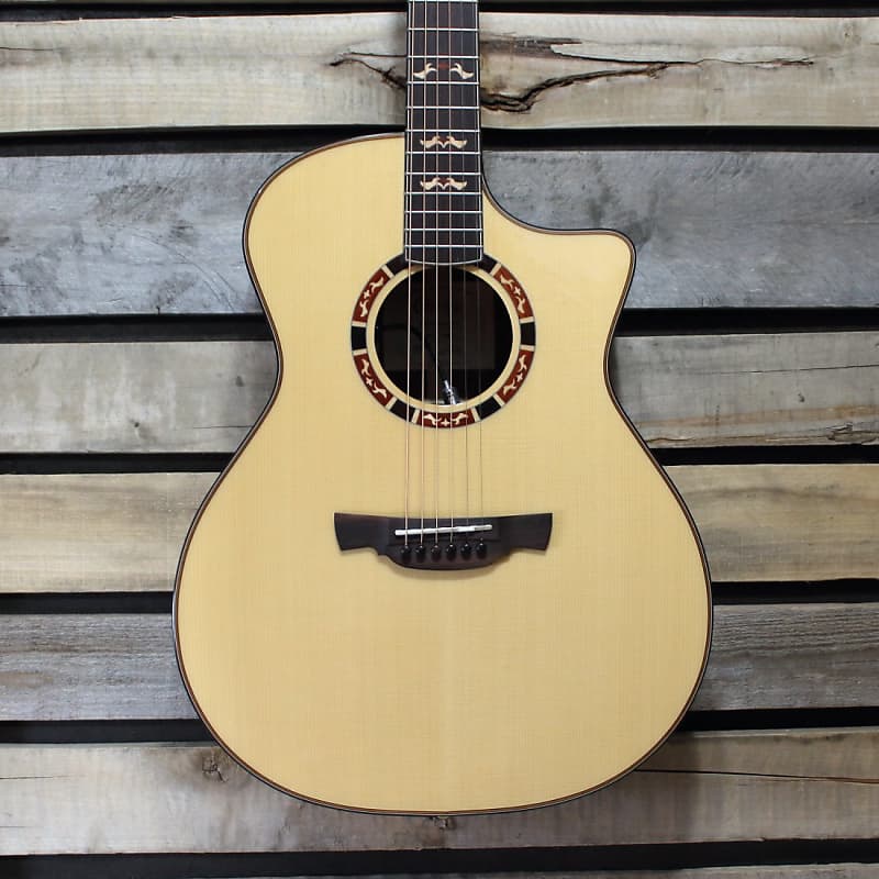 Used Crafter STG G20ce PRO Solid Top Acoustic/Electric Guitar | Reverb