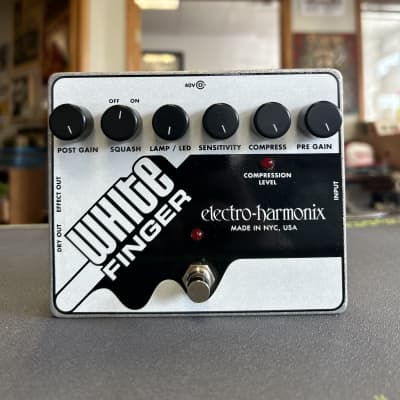 レア旧　Electro-Harmonix White Finger コンプレッサ Electro-Harmonix White Finger Analog Optical Compressor