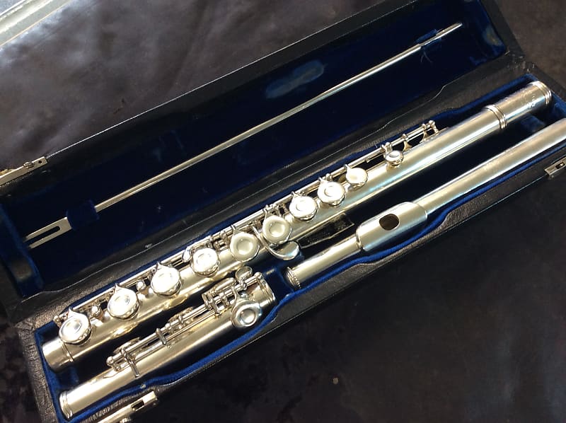 Haynes Plateau Model Solid Silver Professional Handmade Flute Reverb
