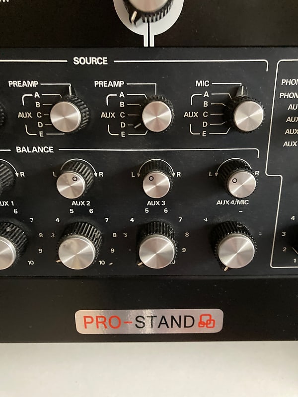 Urei 1620 Rotary Mixer w/ 3 Phono Cards, ARS Model 3500 3-Band ISO  Crossover and Pro-Stand