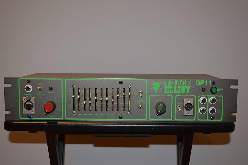 現状品 GP11 GRAPHIC PREAMPLIFIER トレースエリオット Yahoo!オークション - TRACE ELLIOT GP11 GRAPHIC PREAMPLIFIER