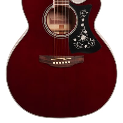 Takamine GN75CE Acoustic Electric Guitar Wine Red image 3