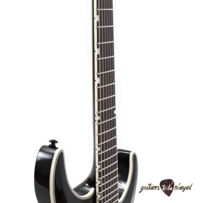 ESP LTD MH-1007 EverTune 7-String EMG Guitar – Black image 4