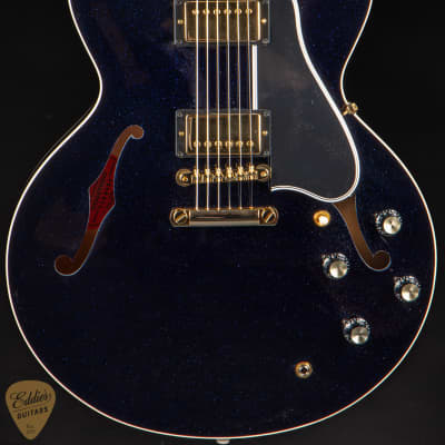 Gibson Custom Shop Made 2 Measure 1959 ES-335 Reissue Gloss Brunswick Blue image 2