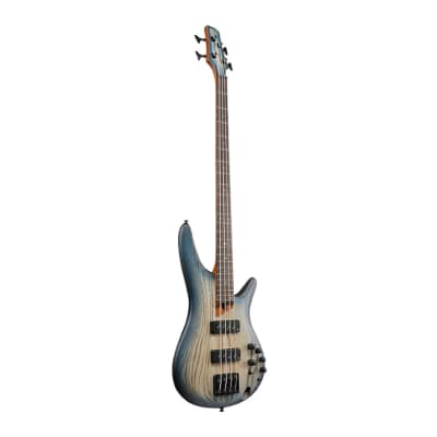 Ibanez SR600E Standard 4-String Electric Bass (Cosmic Blue Starburst Flat, Right-Handed) for sale