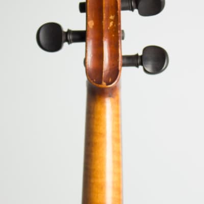 Decorative Pouchette Violin (unlabelled) ,  c. 1900, NO CASE case. image 6