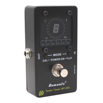 Demonfx Turbo Tuner MT-500 Strobe Tuner Guitar Bass High precision & accuracy image 6